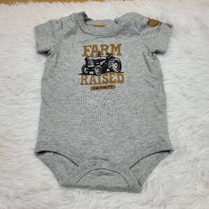 Carhartt Gray One Piece Outfit  Size 6M